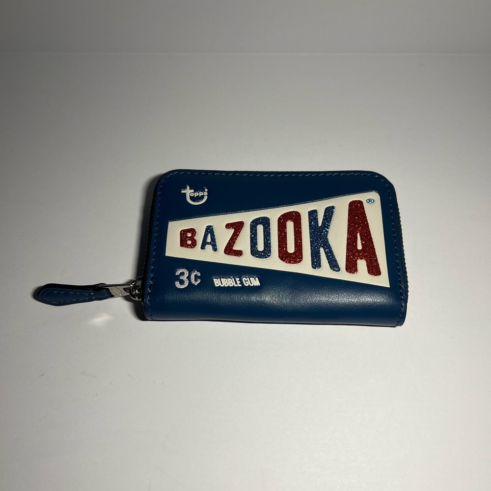COACH BAZOOKA zip card wallet with gift box NWT RARE